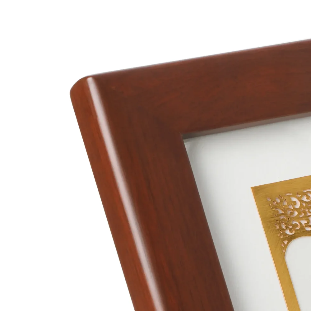Delicate 24K Gold Plated Butterfly in Teakwood Frame - Image 4
